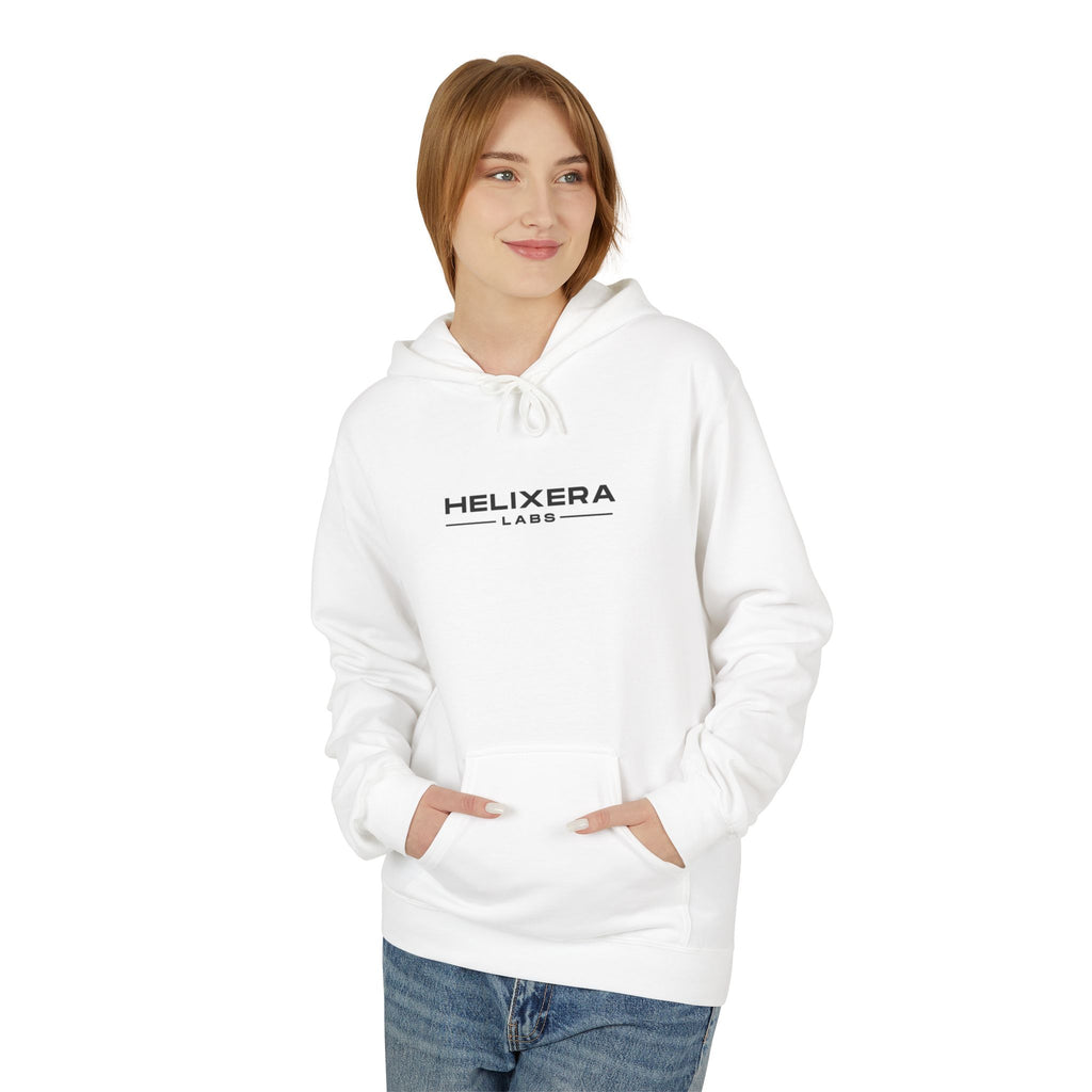 Sudadera con capucha con logo Helikera – Jersey con marca minimalista